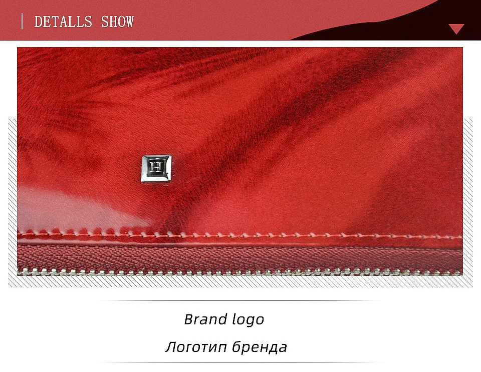 HH Женский кошелек из натуральной кожи, женские кошельки, Дамский Длинный кошелек, клатч с ручкой, кошельки для телефона, дизайн, длинный Браслет, клатч
