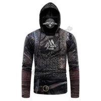 viking armor 3d printed hoodies harajuku fashion sweatshirt women men casual pullover hoodie mask warm drop shipping 01