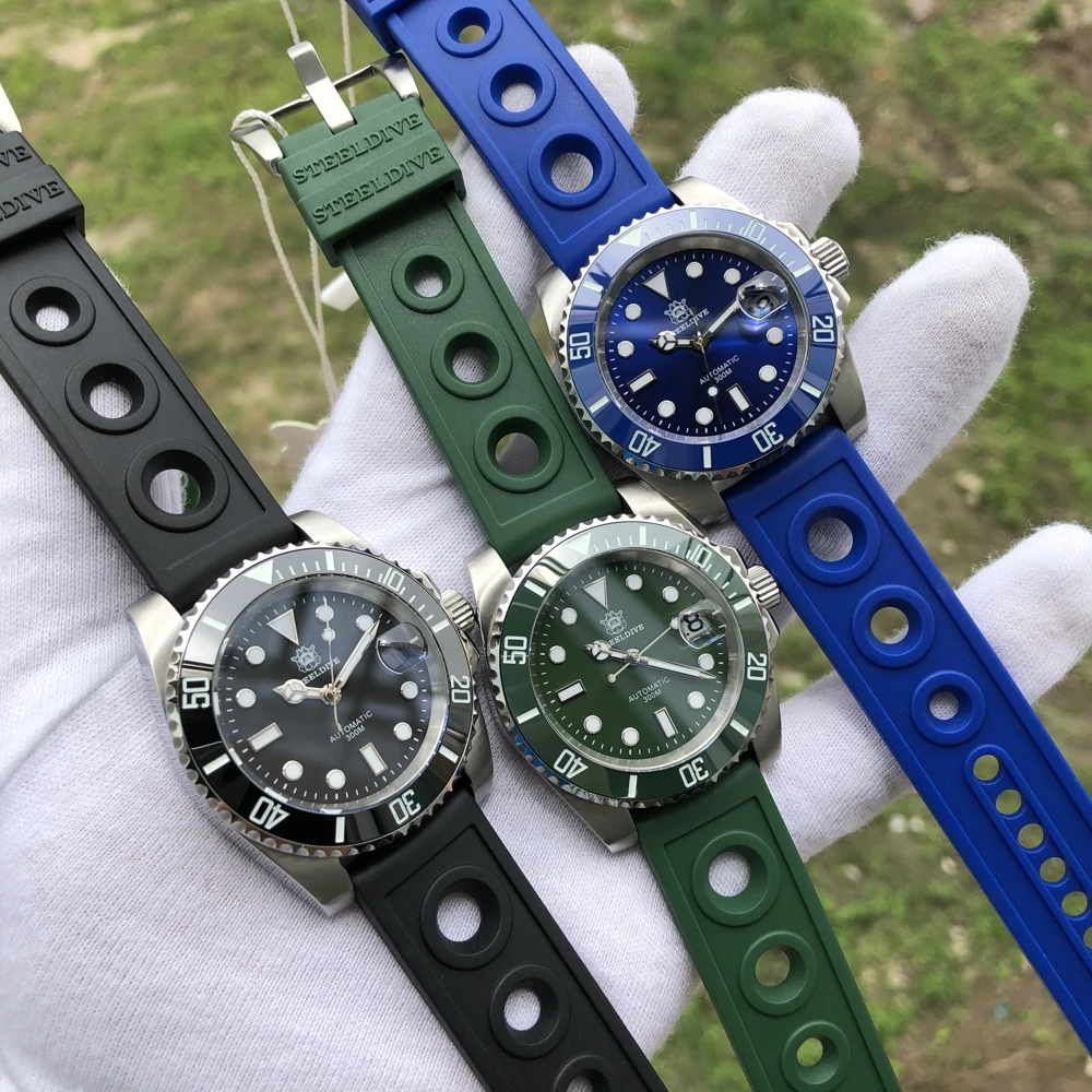 Механические часы Diver Наручные Для мужчин NH35 автоматические s Спортивные 300 м