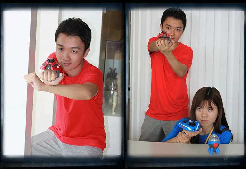 Комплект из 2 х предметов с инфракрасным лучом нового типа лазертаг пистолет игра