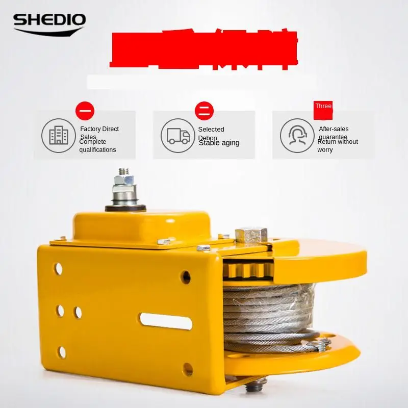 Two-way self-locking small hand windlass with automatic brake manual winch tractor | Инструменты