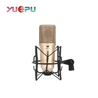 yuepu 32mm large moving film professional metal shell capacitor microphone suitable for recording studio stage live vocal