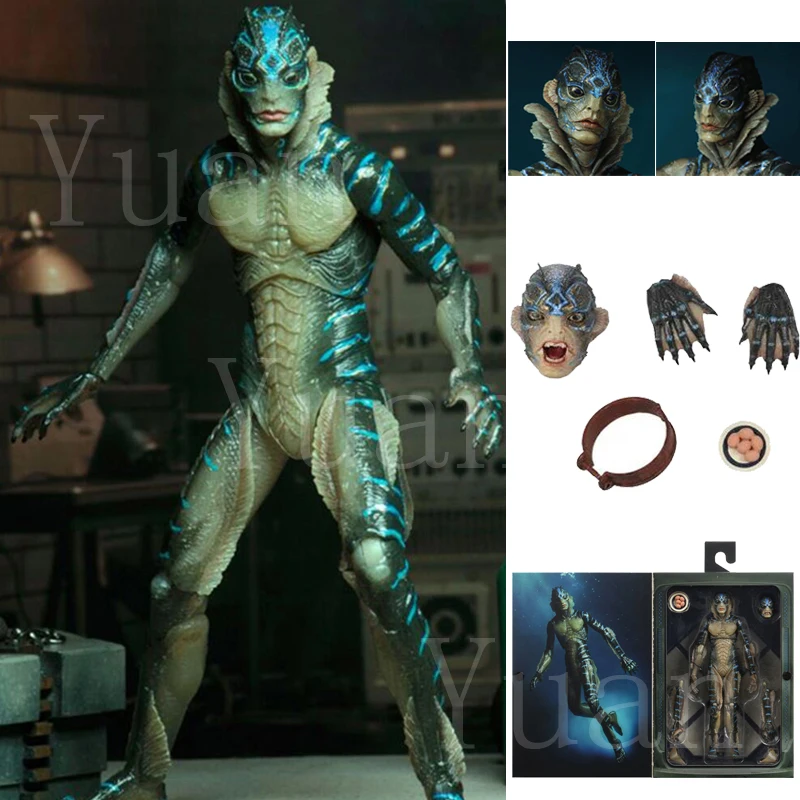 NECA форма воды амфибия человек подвижная фигурка ужас модель для Хэллоуина Подарочная кукла