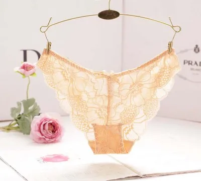 

2021 Breathable Underwear Hollow Lace Women Plus Size Sexy Lace G String Women's Panties Intimates Low-Waist Briefs Girl Ladies