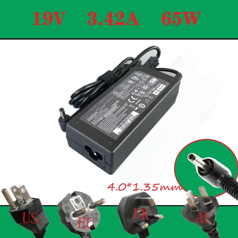 

Адаптер для ноутбука 19V 3.42A 65 Вт 4,0*1,35 мм ADP-65DW A AC/DC Мощность Зарядное устройство для asus UX21 UX31A UX32A UX301 U38N UX42VS UX50 UX52VS