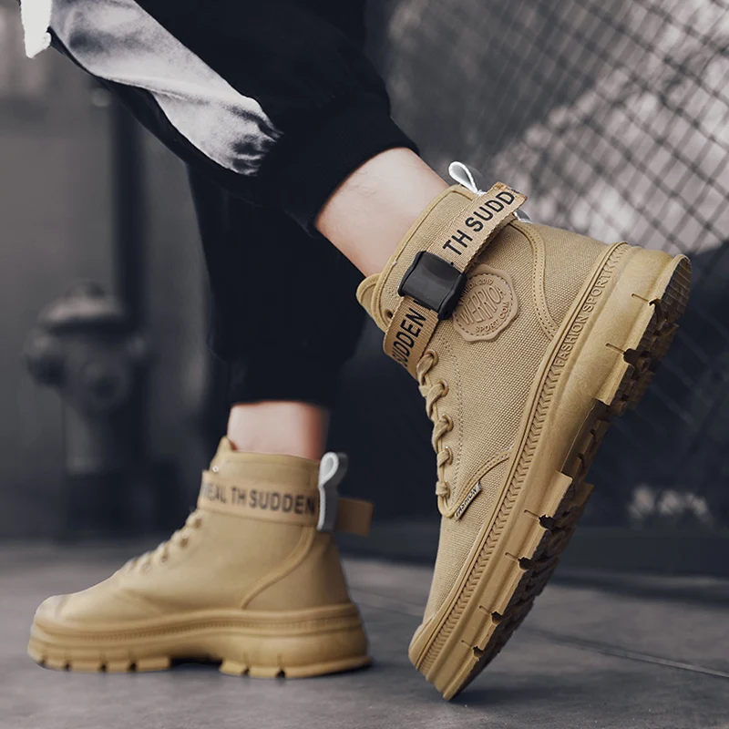 Тактические ботинки в стиле милитари Зимние ботильоны Мужская Уличная