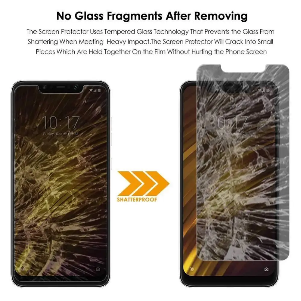 2.5D Защита экрана для Xiaomi Pocophone F1 F2 анти шпион закаленное стекло для Pocophone F2 Pro Антибликовая защитная пленка