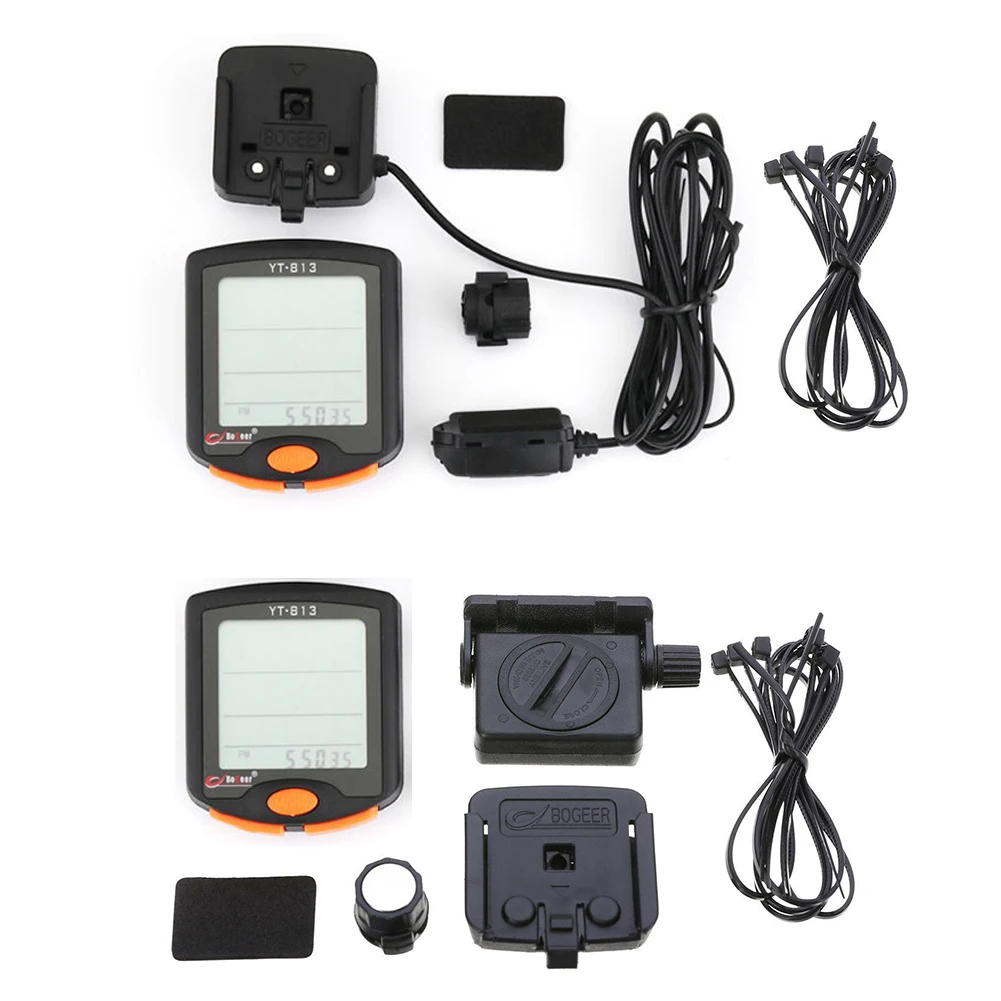 

Bicycle Computer Rainproof Waterproof Wireless/Wired Bike Cycling LCD Screen Backlight Speedometer Odometer Stopwatch