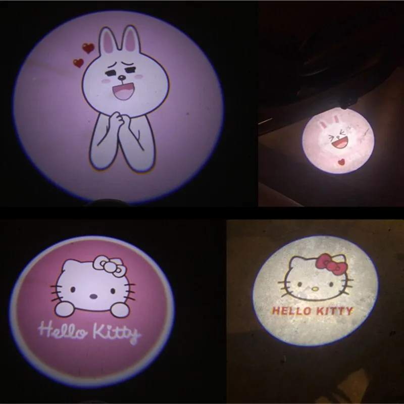 Универсальный беспроводной светодиодный лазерный проектор для дверей