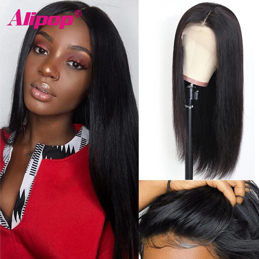 360 бразильские прямые волосы с фронтальной кружевной застежкой предварительно