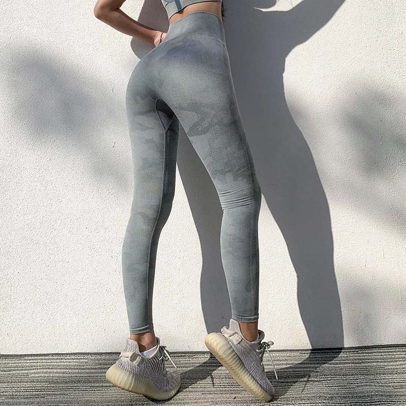 Новинка 2020 бесшовные леггинсы для спортзала с высокой талией Леггинсы пуш ап