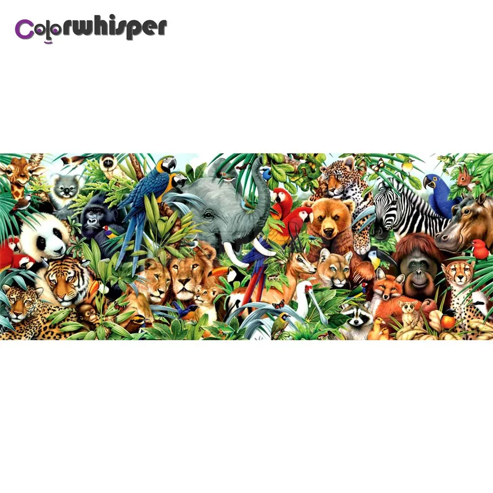 Алмазная живопись с изображением слона панды животных|Алмазная мозаика и