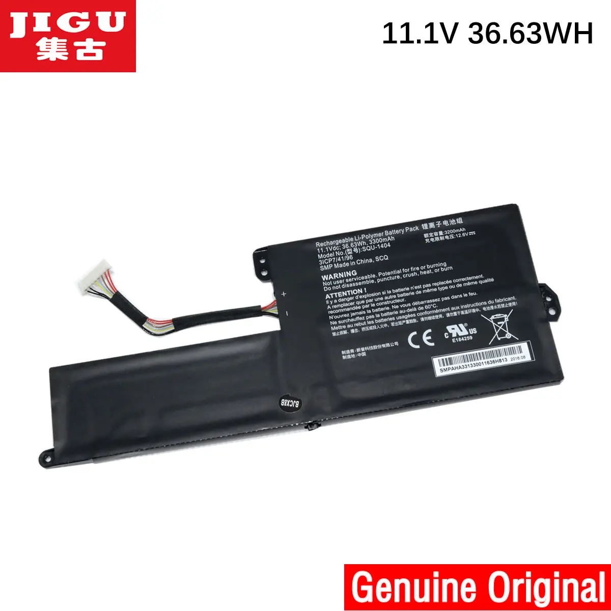JIGU Оригинальный аккумулятор для ноутбука 3ICP7/41/96 ACER SQU 1404 11 1 V 36.63WH|Аккумуляторы