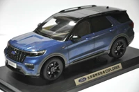 118 diecast model for ford explorer 2021 6th generation suv alloy toy car miniature collection gifts hot selling altis