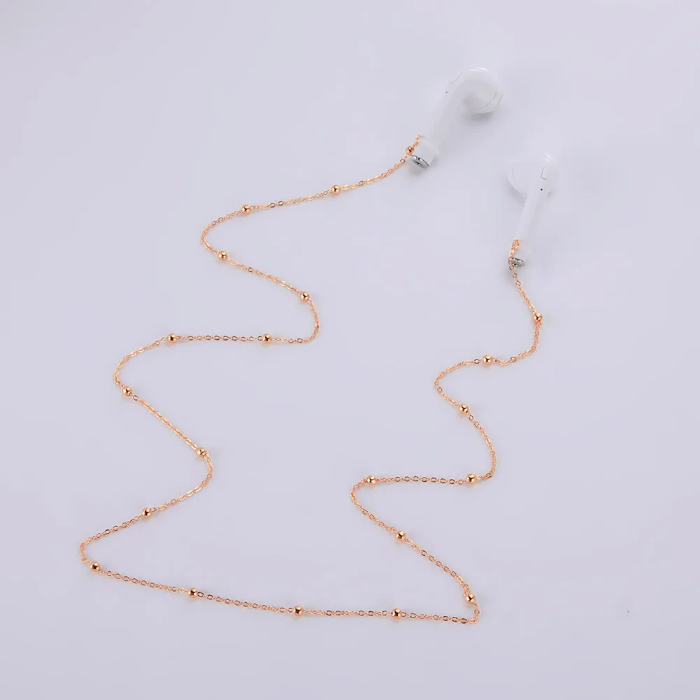 Skyrim анти-потерянные бисерные цепи для AirPods модный металлический ремешок