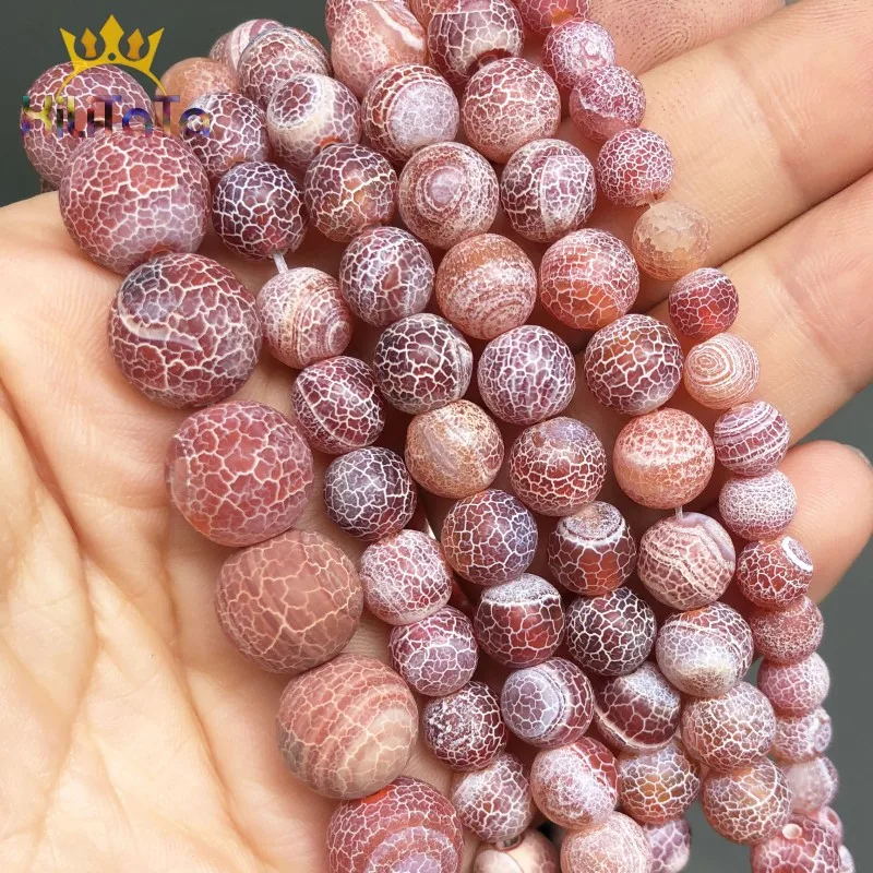 Натуральный камень красный морозный краб агат оникс Круглый свободный