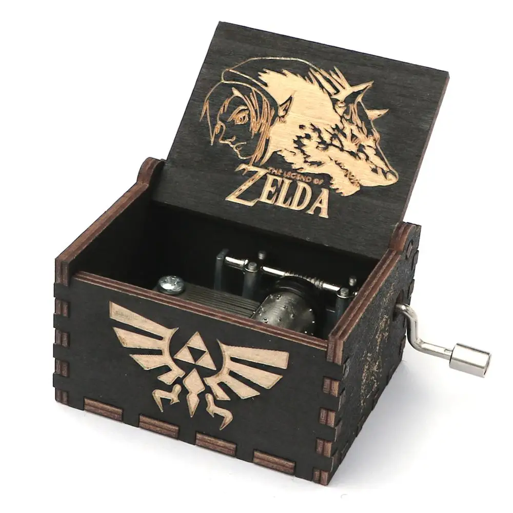 Антиквариат оптом резной Игры престолов Caja De Musica деревянная музыкальная