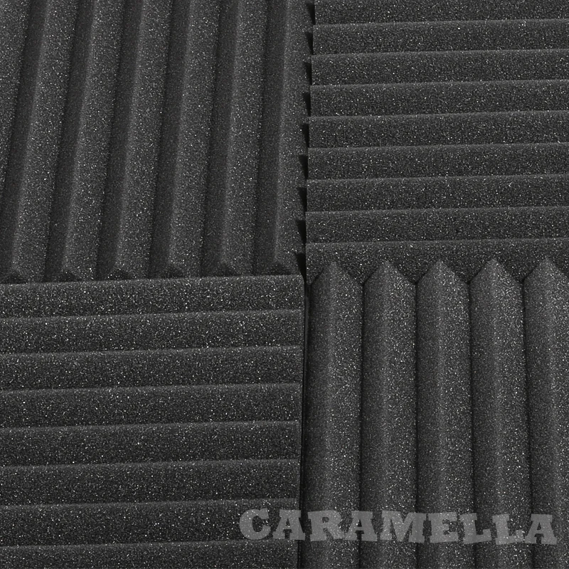 

24PCS 300x300x25mm Studio Acoustic Foam Sound Foam Sound Proofing Protective Sponge Soundproof Absorption Treatment Panel
