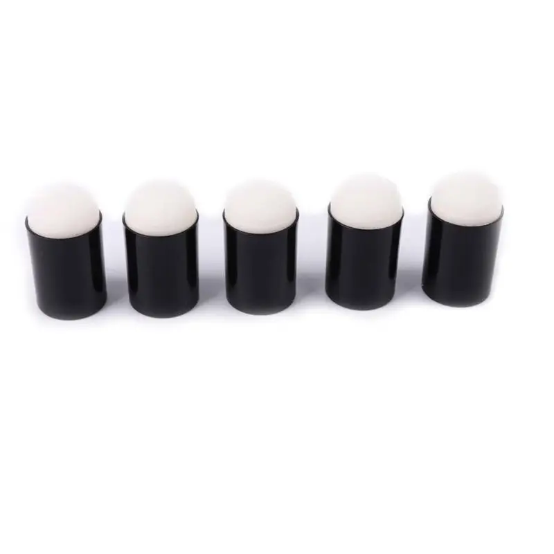 

40pcs DIY Finger Sponge Dauber Painting Ink Pad Stamping Brush Craft Case Art Tool with Box Scrapbooking Darwing E56C