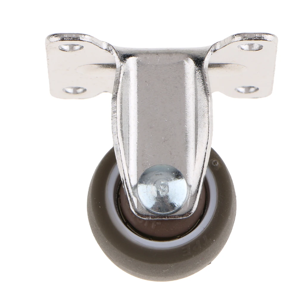 

Сверхмощная резиновая роликовая тележка, промышленная фиксированная пластина