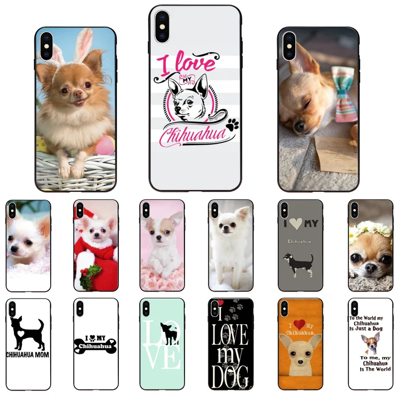 

I Love My Chihuahua Dog Pug Phone Case For iphone 12 11 Pro Max Case For iPhone 11 12 mini XS MAX X XR SE2 8 7 6S Plus Case