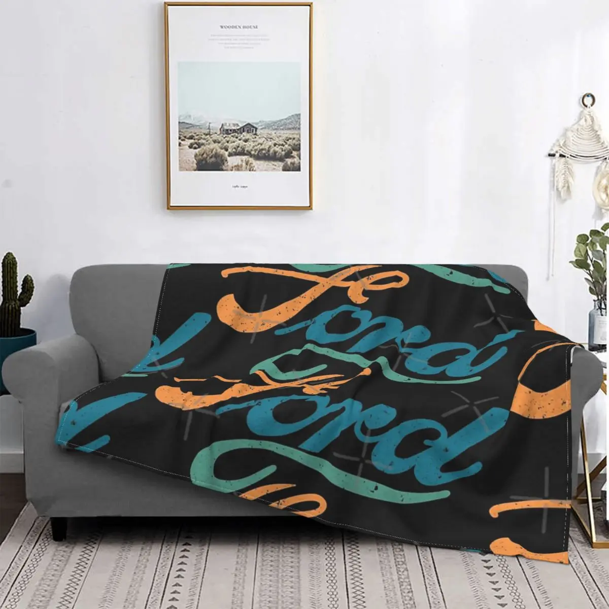 Плед на кровать Ford плюшевое покрывало для пикника в стиле аниме 220x240 - купить по