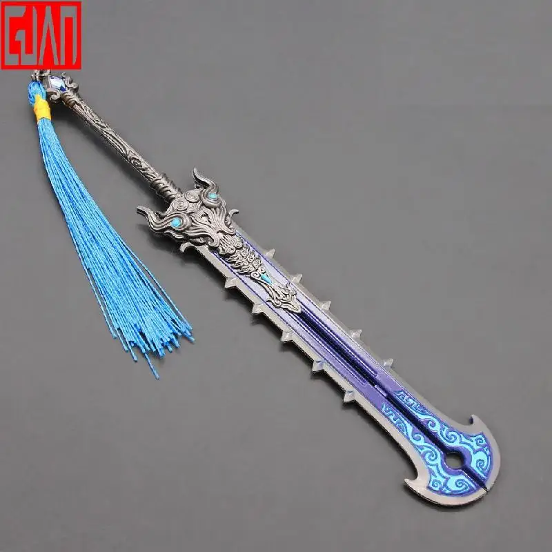 

Eternal Tribulation Animation Peripheral Tingtao Broadsword Sword Model Full Metal Crafts Decoration Gifts Collection