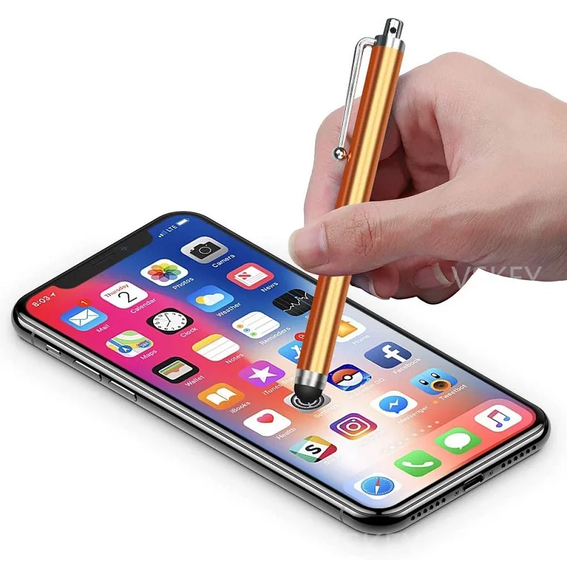 10 шт. Универсальный емкостный стилус для iPhone 12 13 Pro iPad Air Mini планшетный ПК Samsung Xiaomi