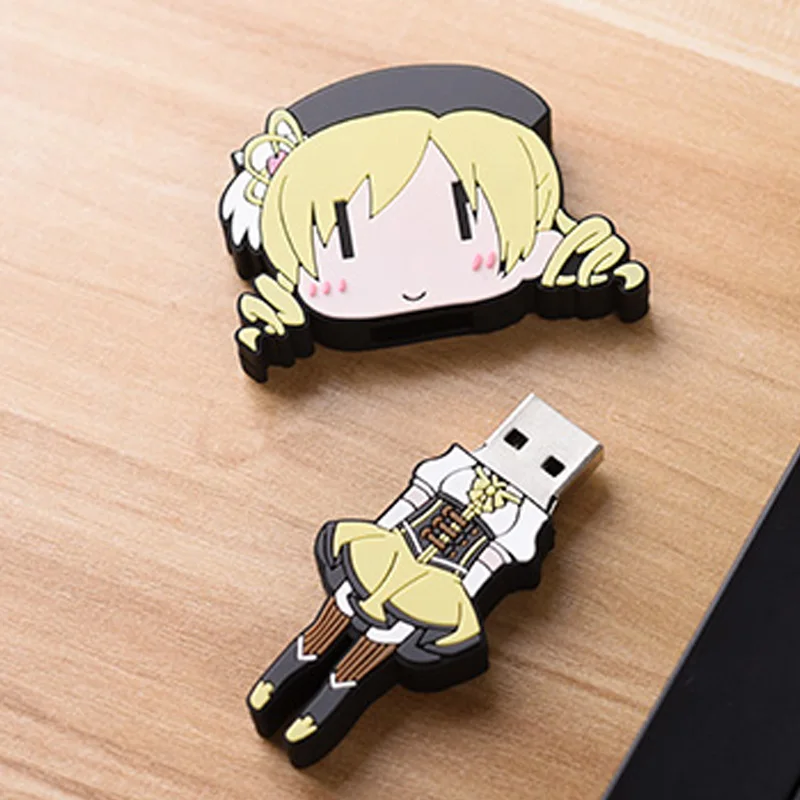 USB-флеш-накопитель для косплея аниме Puella Magi Madoka Magica Tomoe Mami | Тематическая одежда и