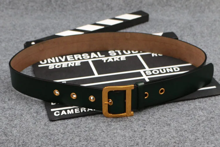 100% ремни из натуральной кожи Роскошный дизайнерский ремень с металлической d