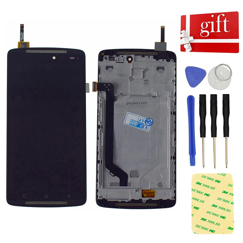 

LCD For Lenovo K4 Note A7010a48 A7010 LCD Display Panel Module Monitor Touch Screen Digitizer Sensor Glass Assembly with Frame