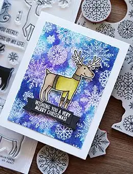 2021 new Snowflake shape Stencil Scrapbook Diary Decoration Embossing Template DIY Greeting Card Handmade | Дом и сад