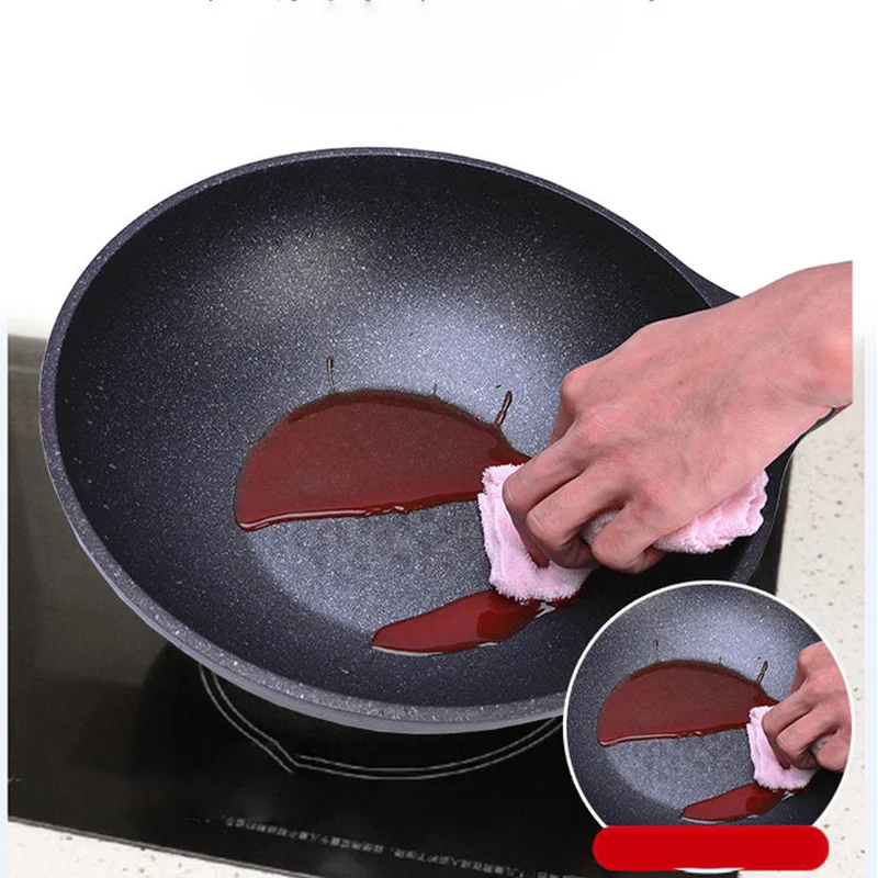 Антипригарная сковорода 32 см Подарочная коробка без дыма ВОК газовая плита