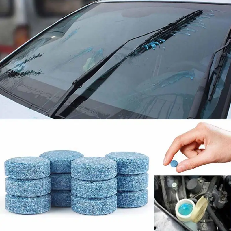 

10PCS/Pack Car Wiper Solid Fine Seminoma Effervescent Tablet Auto Window Cleaning Car Windshield Glass Wiper Screenwash