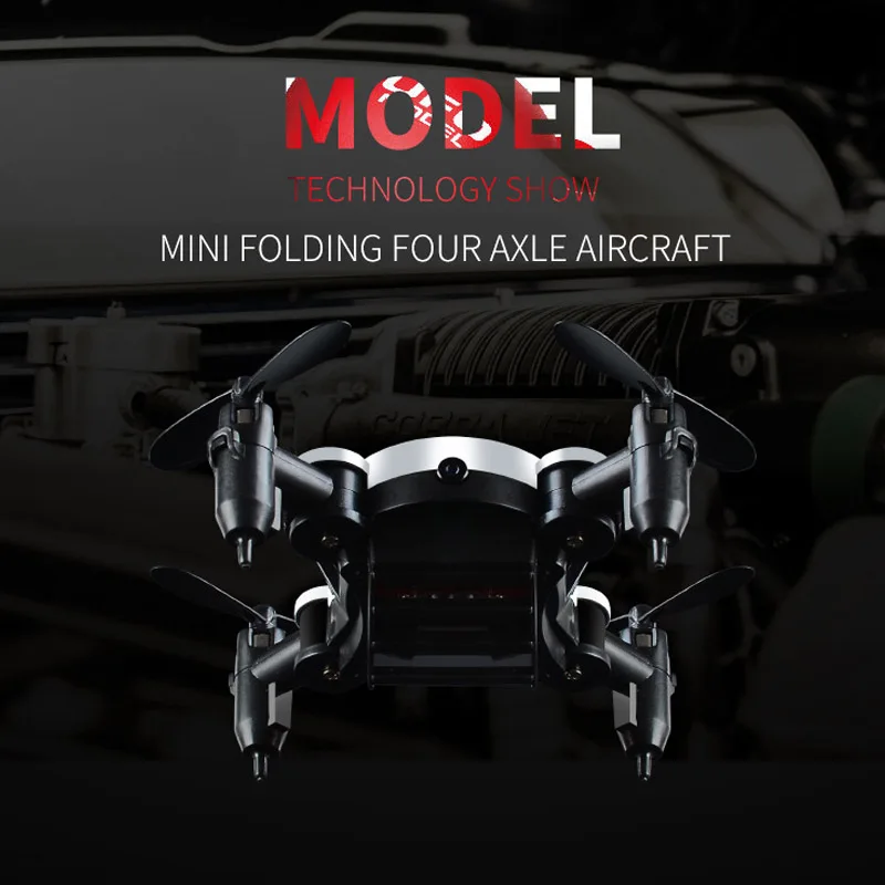 Мини FPV RC Дрон высота удержания Безголовый режим НЛО карманный микро-Дрон с 2mp HD