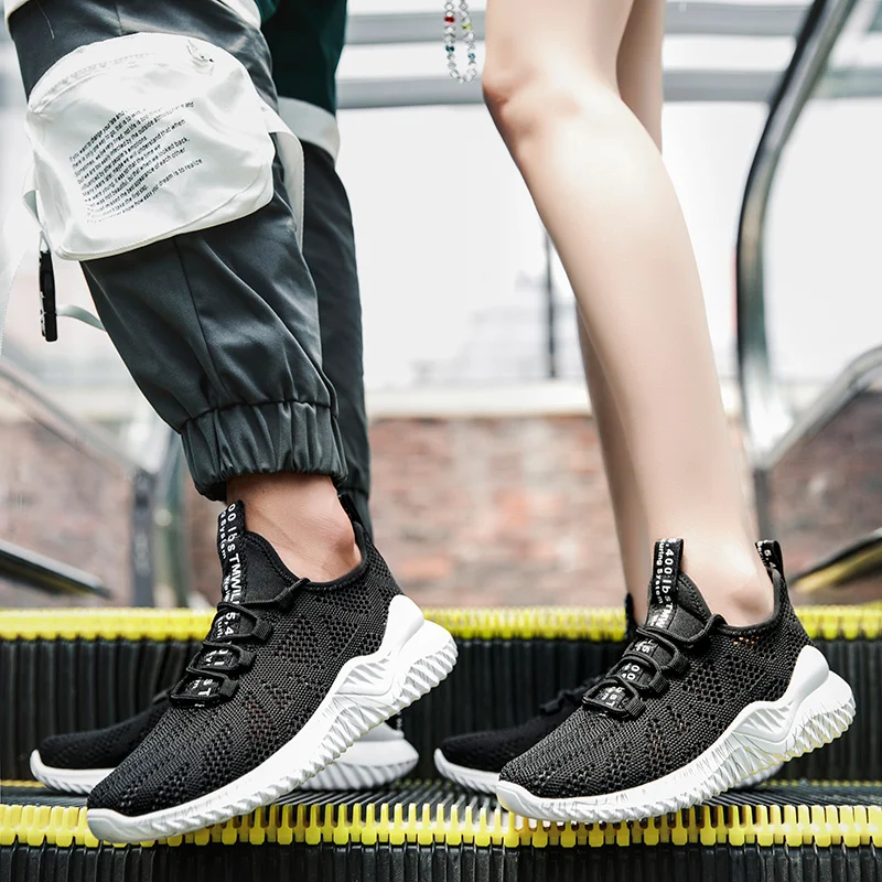 Модные кроссовки MAIJION для мужчин и женщин дышащая сетчатая обувь бега унисекс