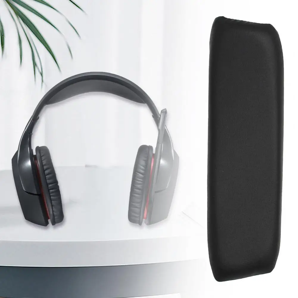 

Head Beam Sleeve Replaceable Soft Full Closure Headphone Head Beam Band Cushion for Logitech G35 G930 G430 F450