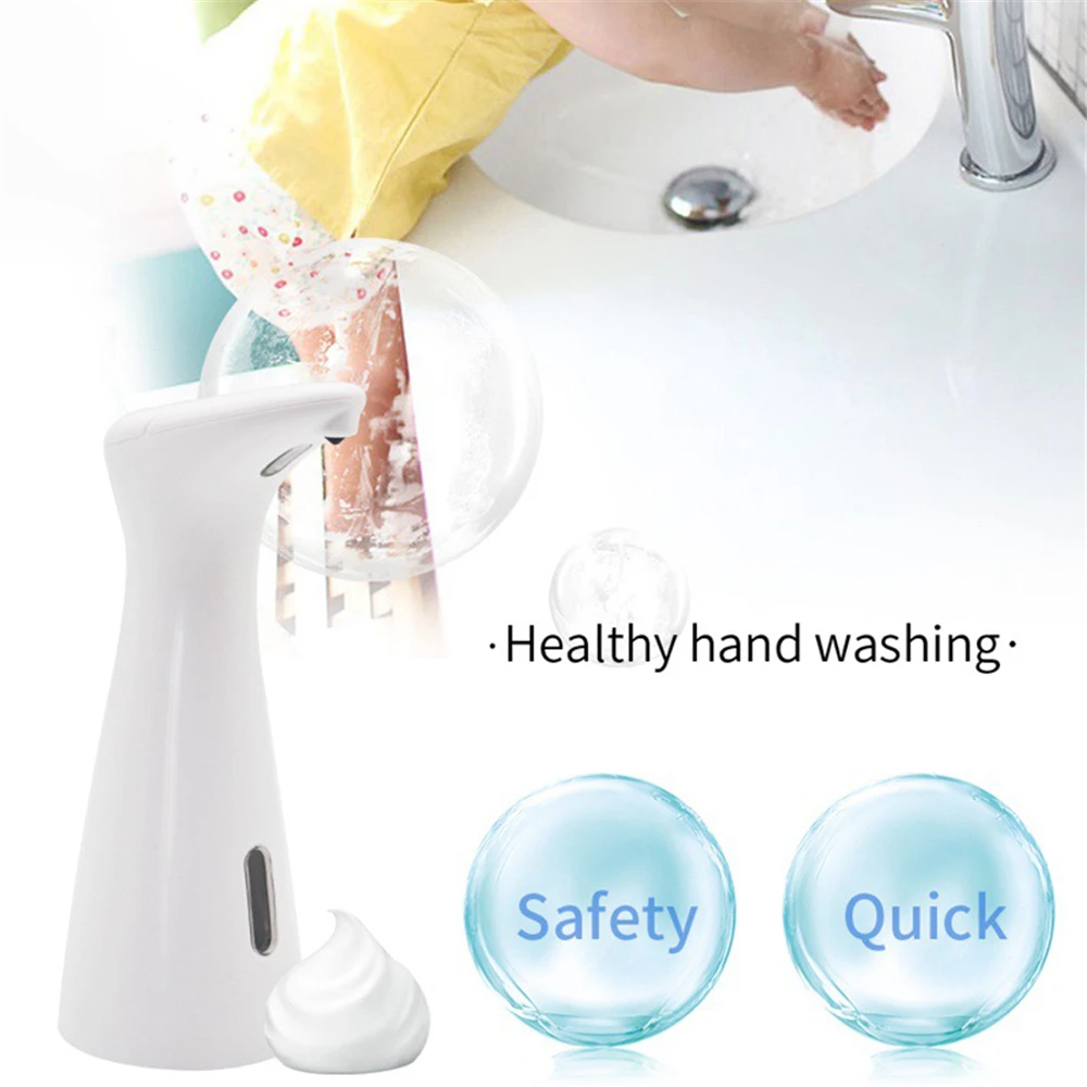 Автоматический Инфракрасный дозатор жидкого мыла 200 мл бытовой Датчик пены