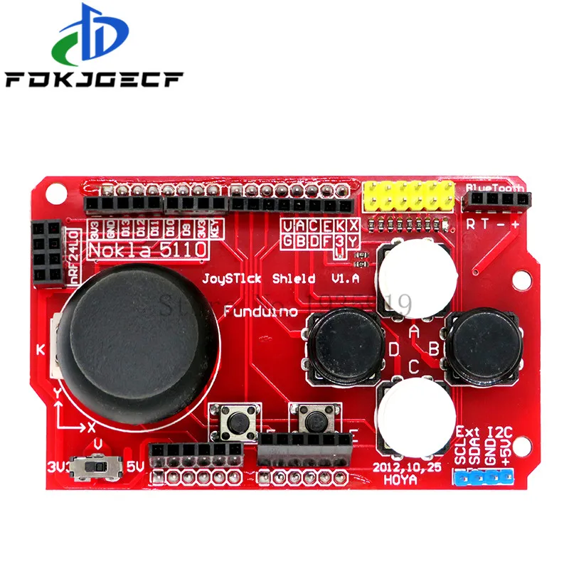 Щит джойстика для Arduino Плата расширения аналоговая клавиатура и функция мыши щит
