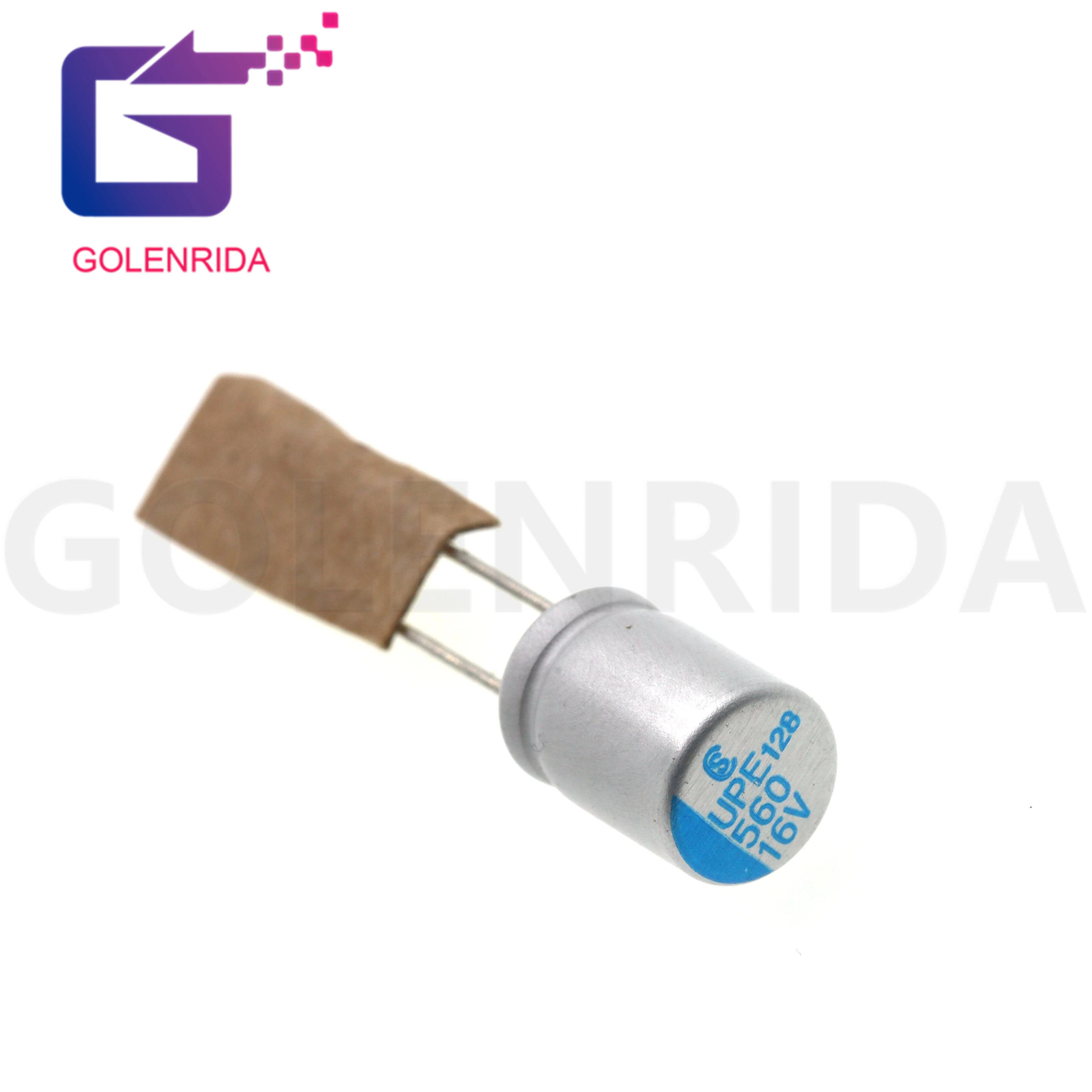 

10pcs 16V560UF 8*12 560UF 16V Solid Aluminum Electrolytic Capacitor for Computer Mainboard Video Card/Graphics Card