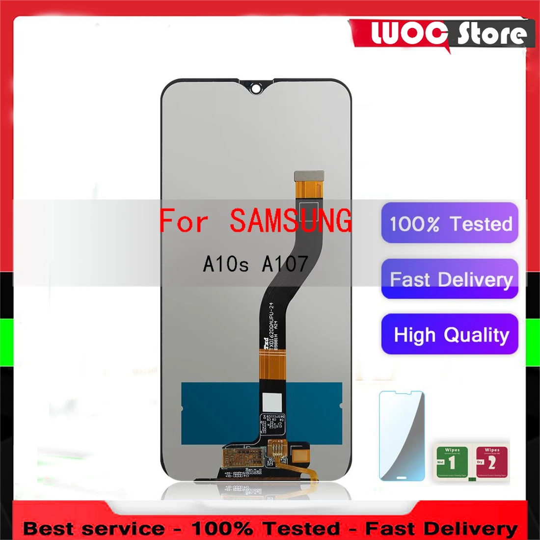 

AAA+++ Quality For Samsung Galaxy A10s A107 A107/DS A107F A107FD A107M LCD Display Touch Screen Digitizer Assembly Replacement