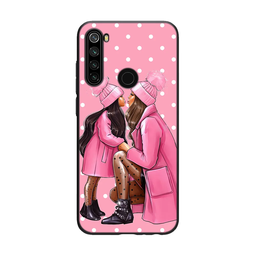 For Redmi note 8T case Soft TPU for Xiaomi 7 7A 8 8A Mi 9t 10 Pro Mum Love Baby 9S 9 Max | Мобильные телефоны и