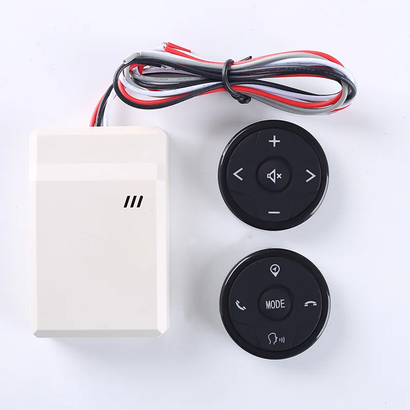 

Universal Car Steering Wheel Remote Control Controller 10 Key Music Wireless DVD GPS Navigation Radio Remote Control Buttons