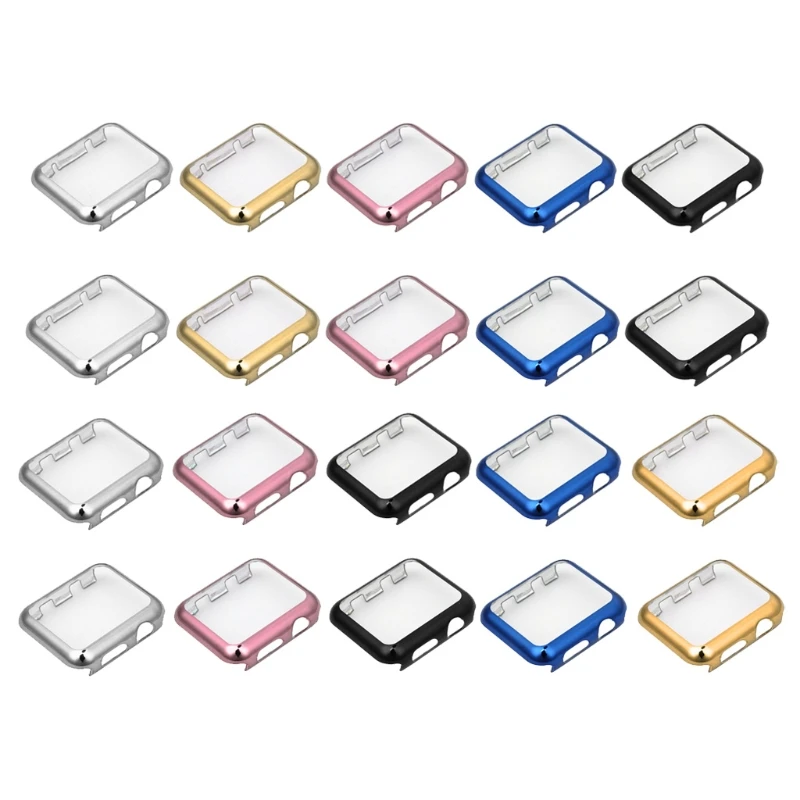 

Ultra-Thin Full Screen Protector Cover PC Case For Apple Watch Series 1 2 38/42mm 19QC