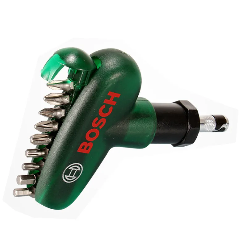Электроинструмент для BOSCH Bosch 10 шт. Реверсивный Ключ Карманная отвертка ручной Отвертка Набор бит