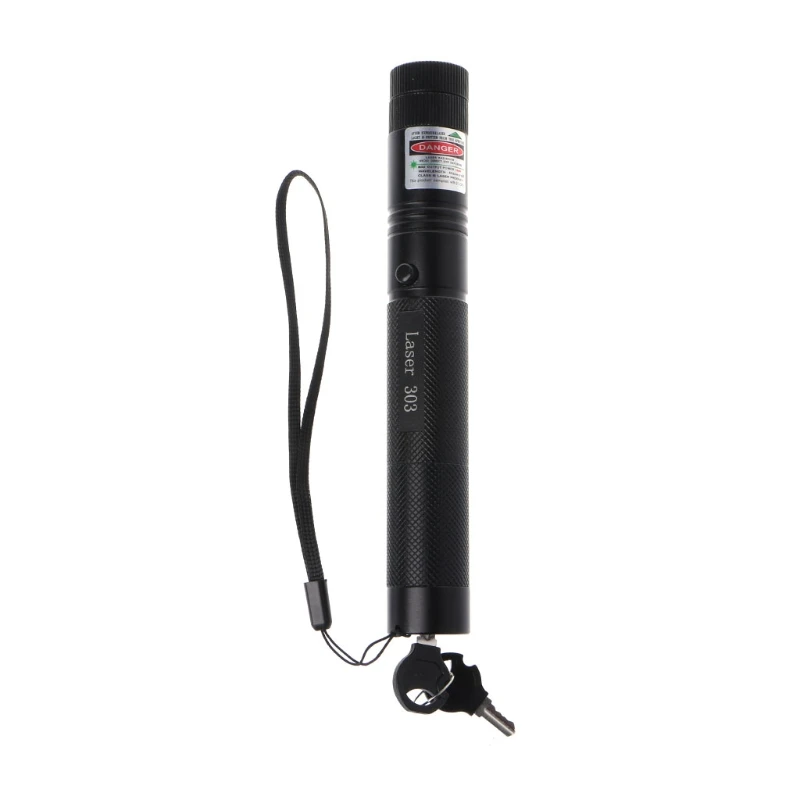 

5mw 532nm 303 Green Pointer Pen Lazer Light Adjustable Focus Visible Beam 62KF