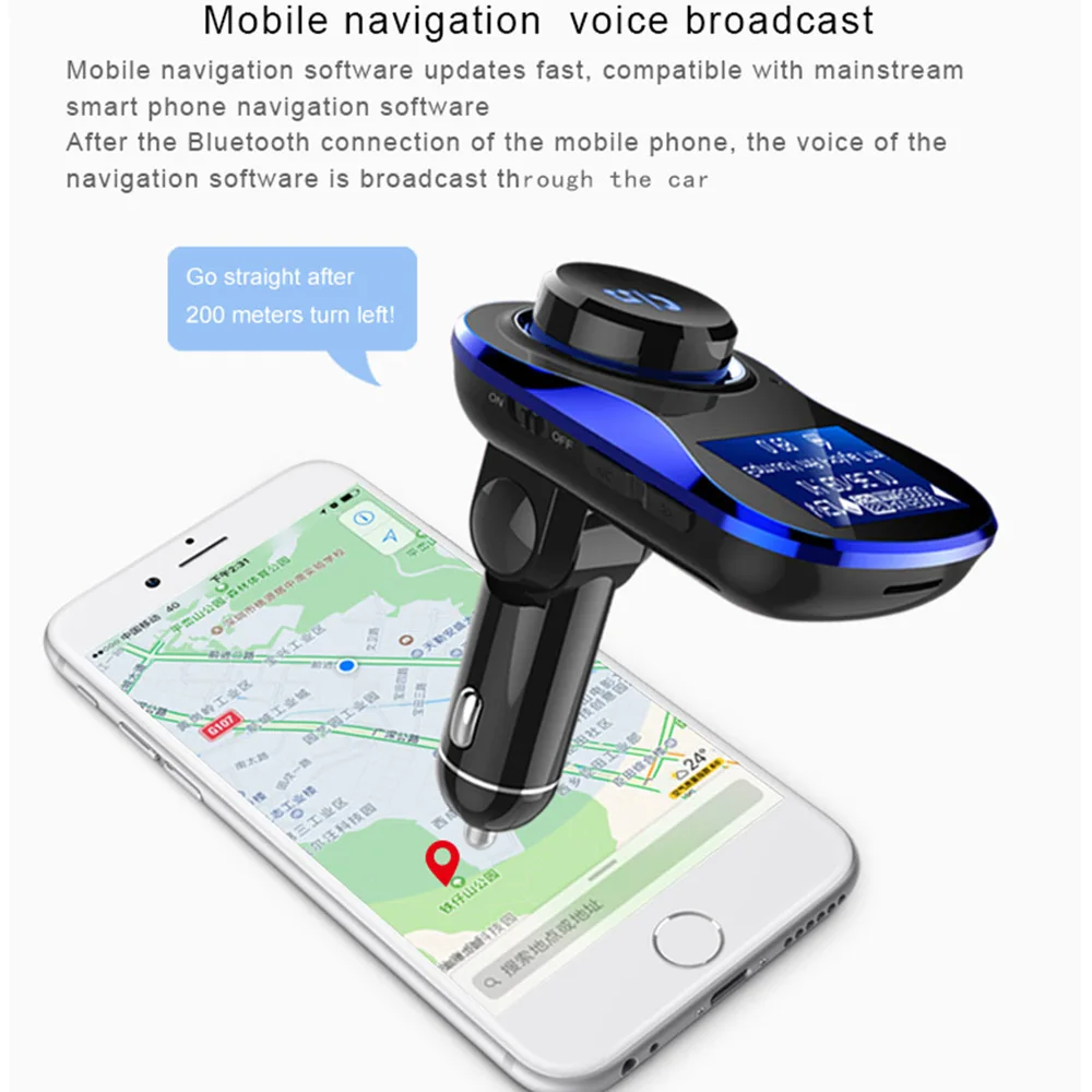VR Robot Bluetooth FM передатчик Handsfree Car Kit tf-карта u-диск стерео автомобильный аудио