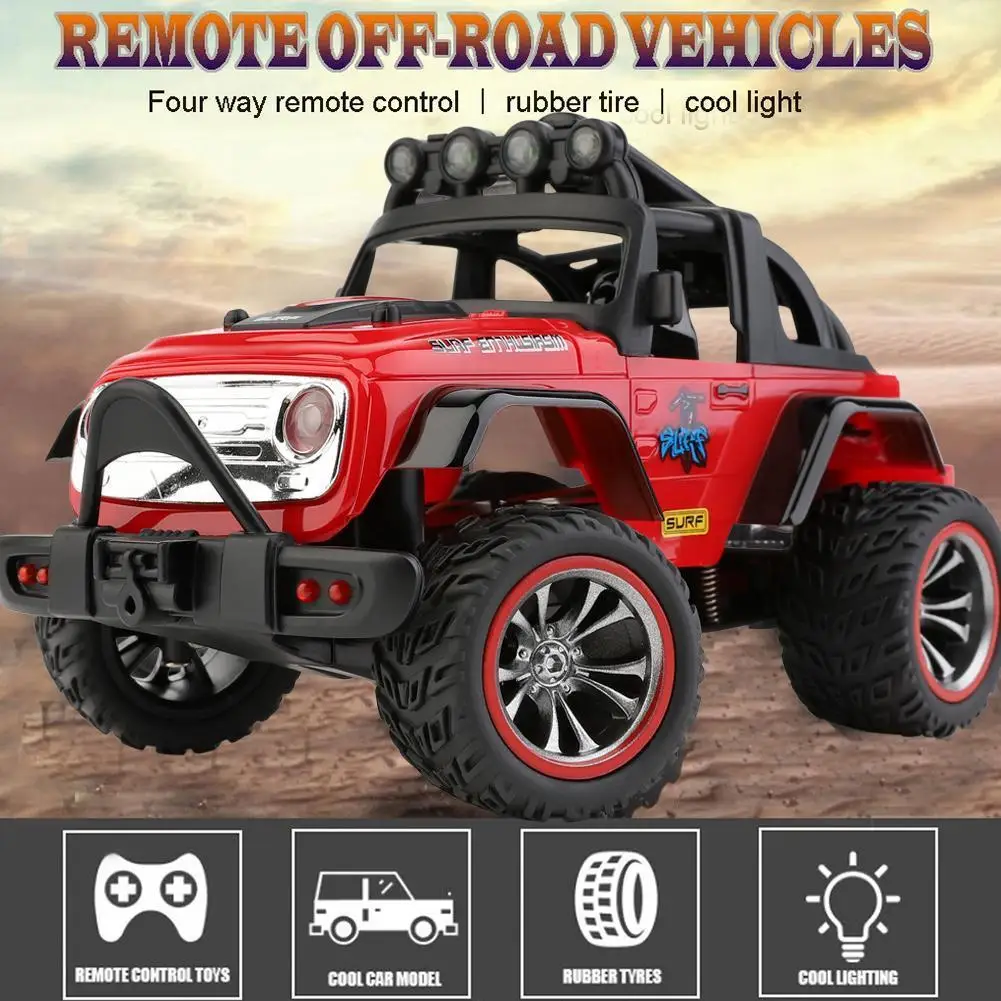 

Mini 322221 1:32 Electric Two-wheel Drive Full-scale 2.4G High-speed Remote Control Car Model With Lights