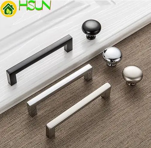 Kitchen Cabinet Handle Pull Knob Modern Handles