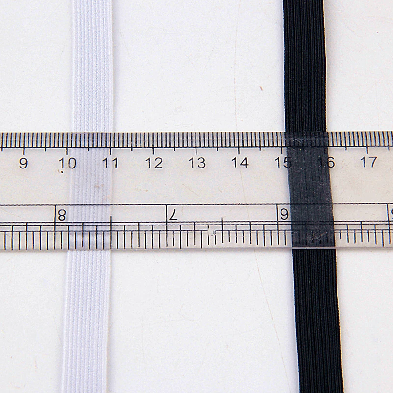 Лента эластичная черная для шитья лента нижнего белья 3/6/8/10/12/15/20/25/30/40 мм